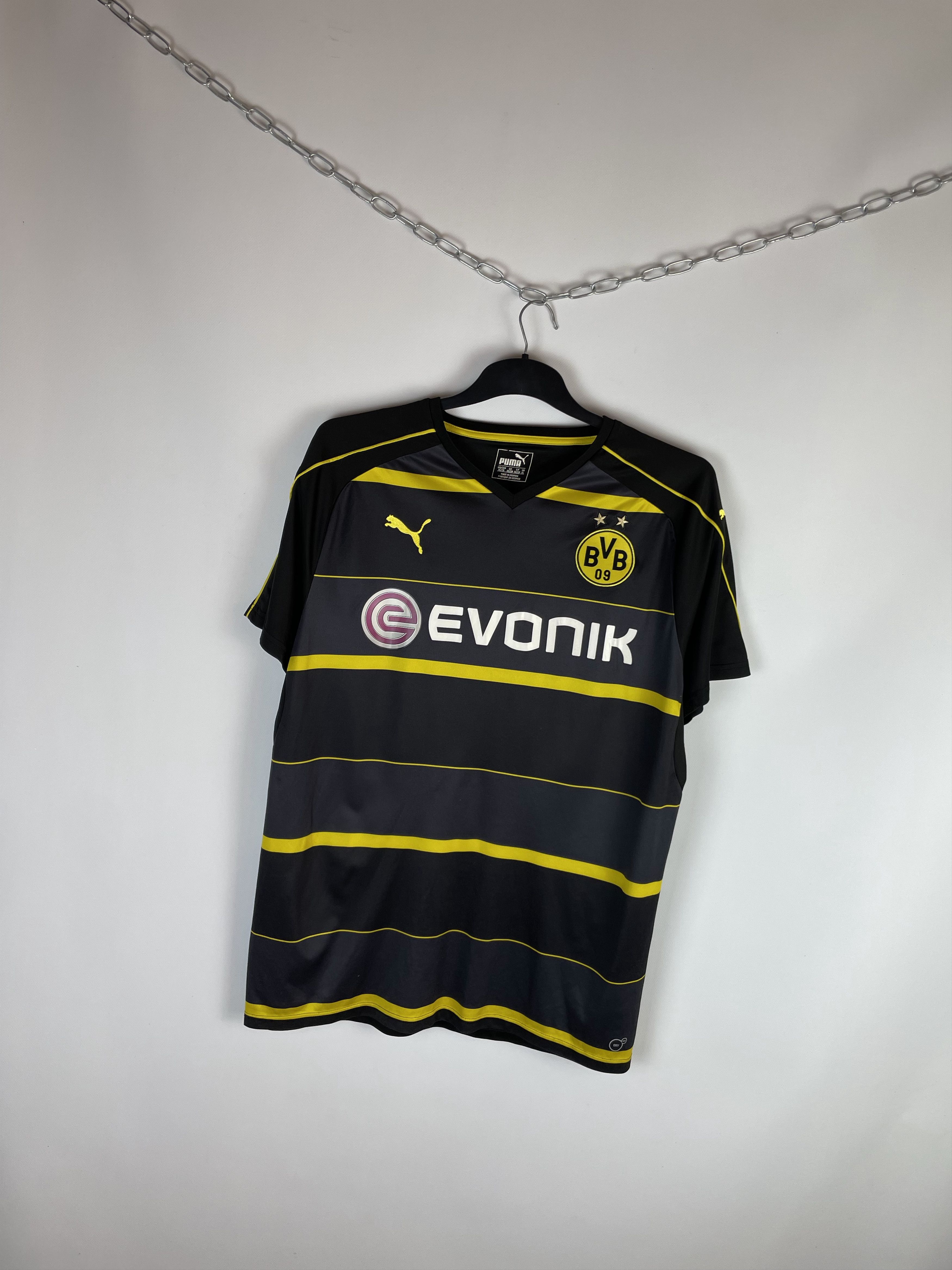Puma Puma BVB Borussia Dortmund Vintage Jerseys Size US XL / EU 56 / 4 - 2 Thumbnail