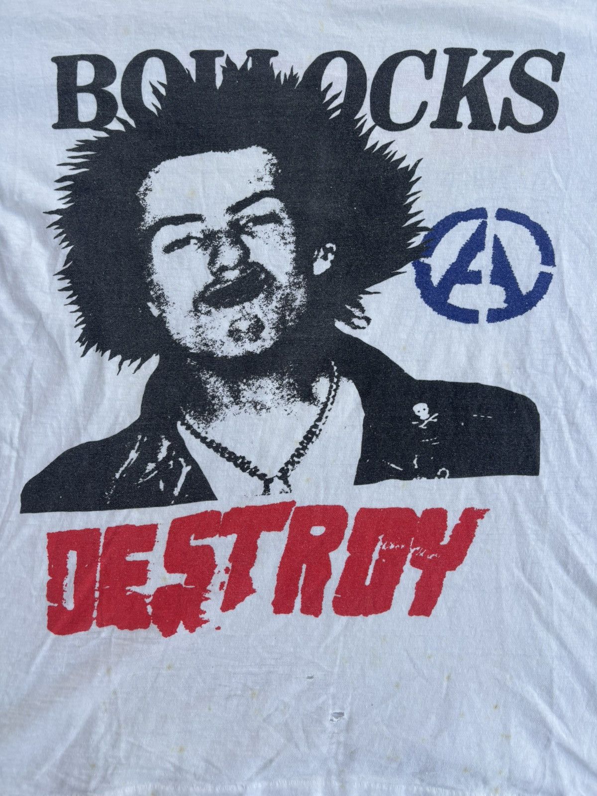 Band Tees Vintage 70s Sid Vicious Sex Pistols T Shirt Size US L / EU 52-54 / 3 - 3 Thumbnail