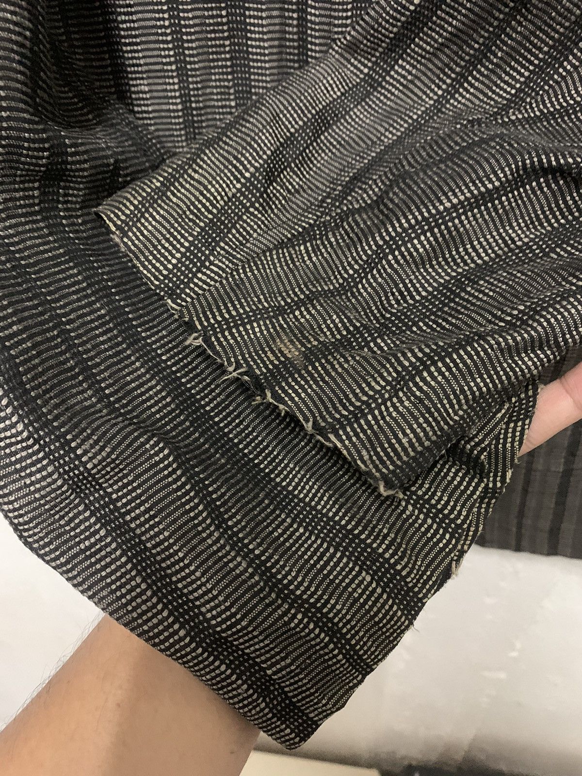 Yohji Yamamoto Yohji Yamamoto Linen Rayon Blend Light Zipper Jacket Size US M / EU 48-50 / 2 - 9 Thumbnail