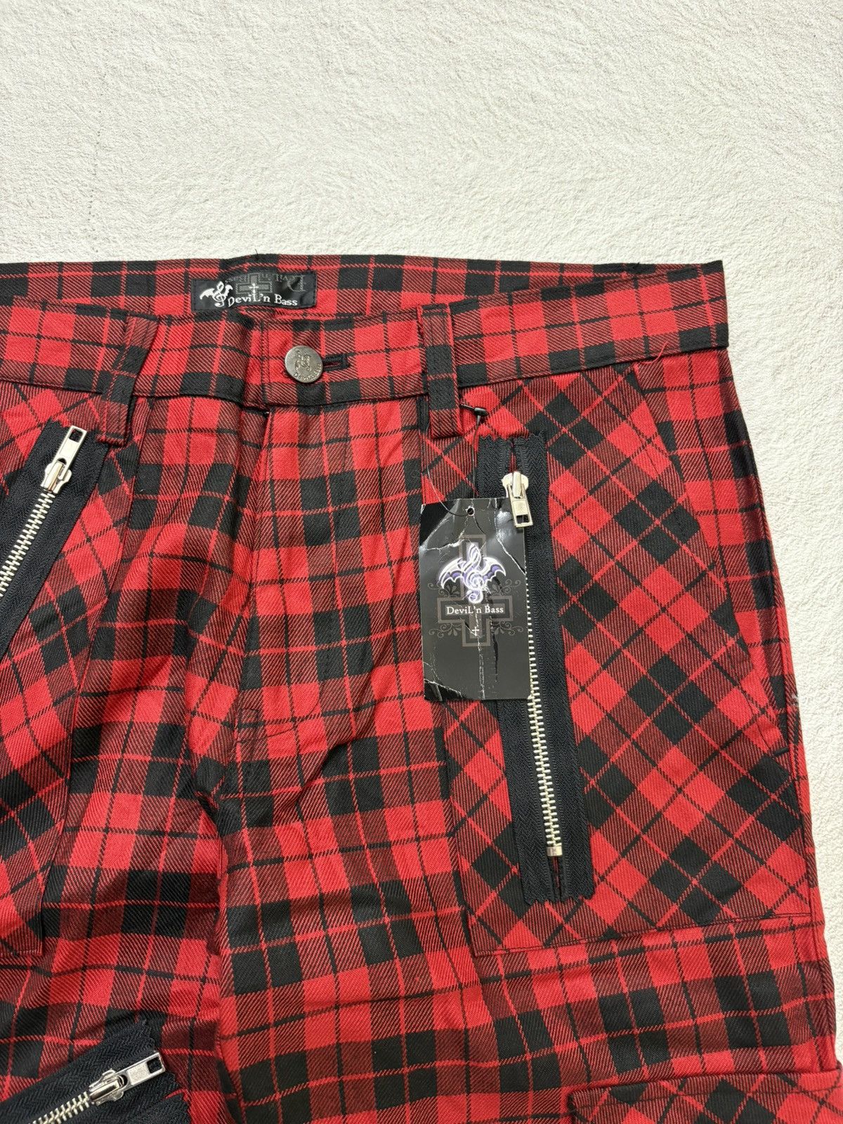 Number (N)ine 2000s Devil’n bass seditionaries japan pants punk y2k style Size US 31 - 3 Thumbnail