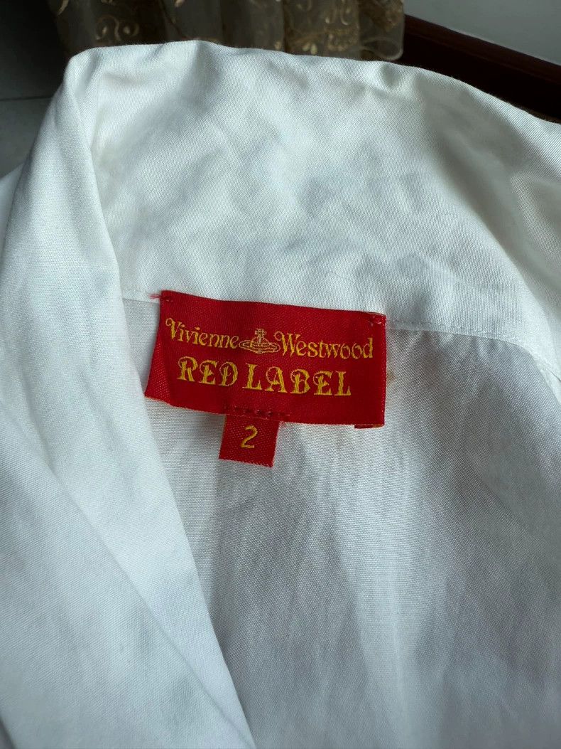Vivienne Westwood Vivienne Westwood size2 White bow tie shirt Size S / US 4 / IT 40 - 5 Thumbnail