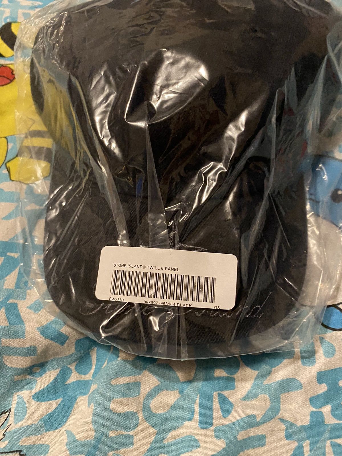 Supreme Stone Island Denim 6-Panel Black (FW23)