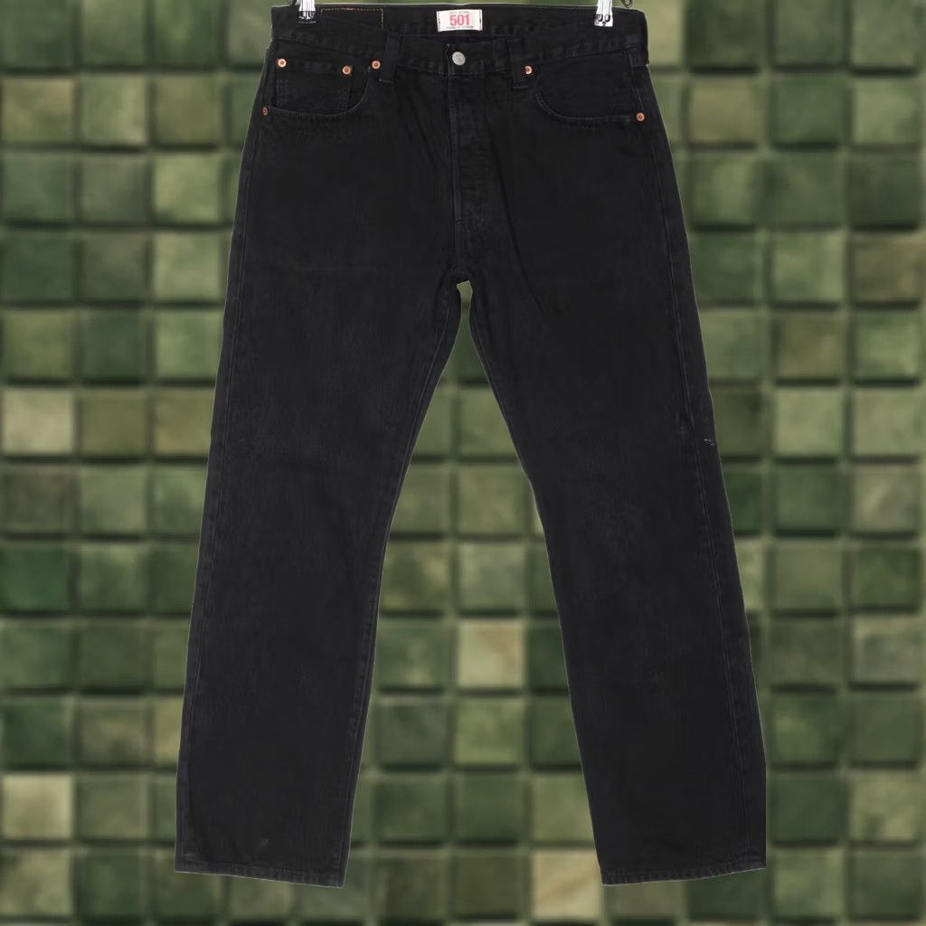Levi's VINTAGE Levi’s 501 Jeans Men Regular Straight 34x30 Black DZ6441 Size US 34 / EU 50 - 1 Thumbnail