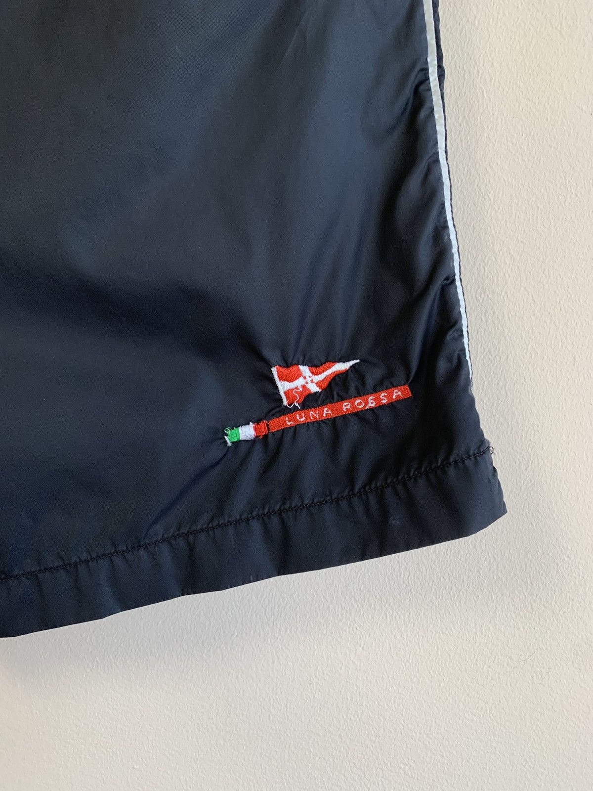 Prada Prada Luna Rossa Black Swim Shorts Size US 32 / EU 48 - 2 Thumbnail