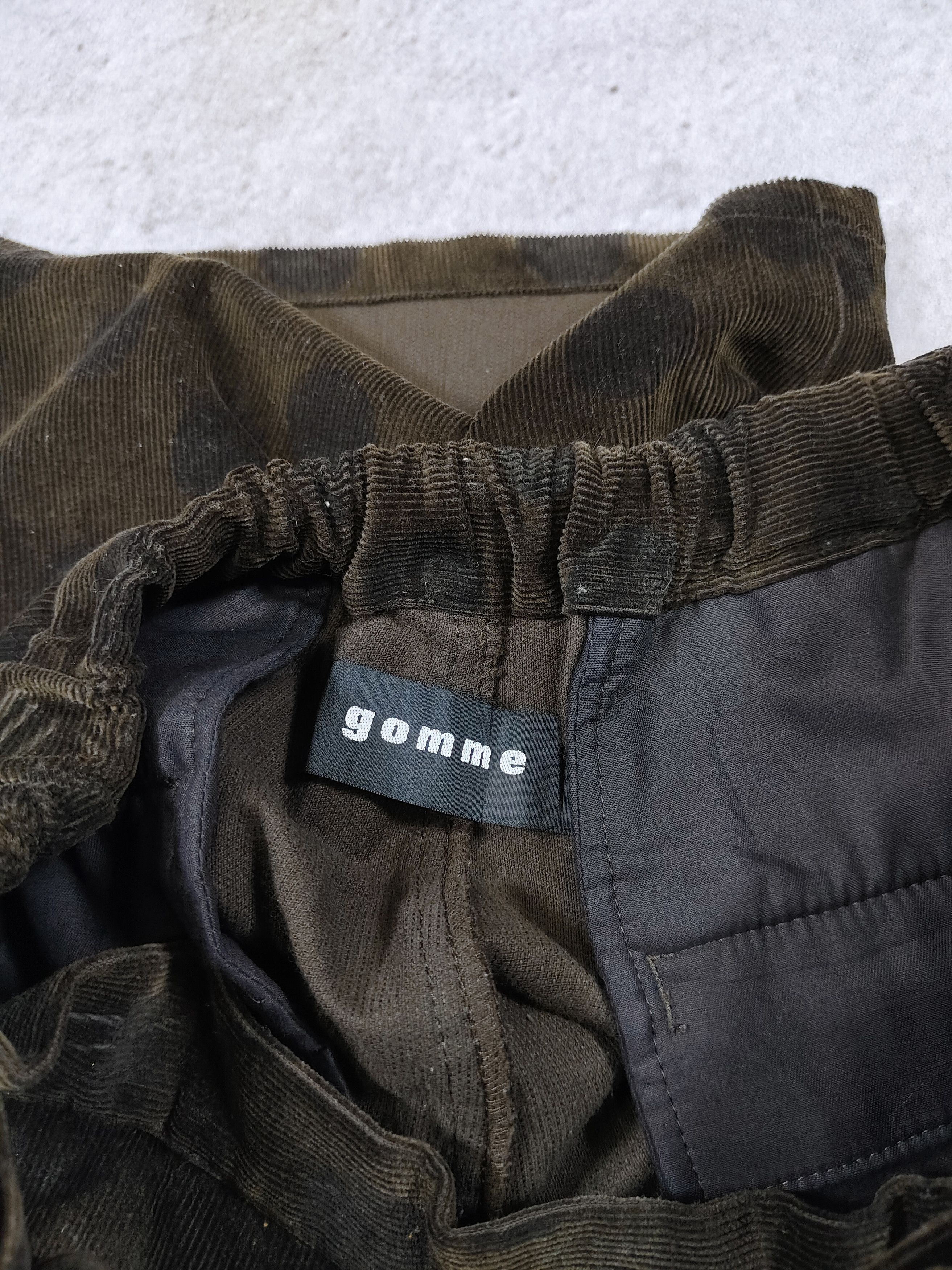 gomme Gomme🇯🇵 Asymmetric Wrap Corduroy Polkadot Culotte Short Size 30" / US 8 / IT 44 - 8 Thumbnail