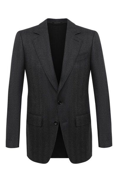 image of Tom Ford O1W1Db10224 Blazer In Gray in Grey, Men's (Size XL)