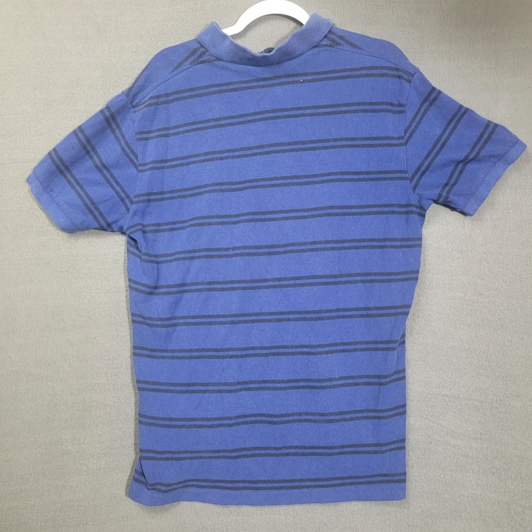 Polo Ralph Lauren Polo Ralph Lauren Polo Shirt Mens Large Blue Black Striped Casual Faded Pony Logo Size US L / EU 52-54 / 3 - 4 Thumbnail