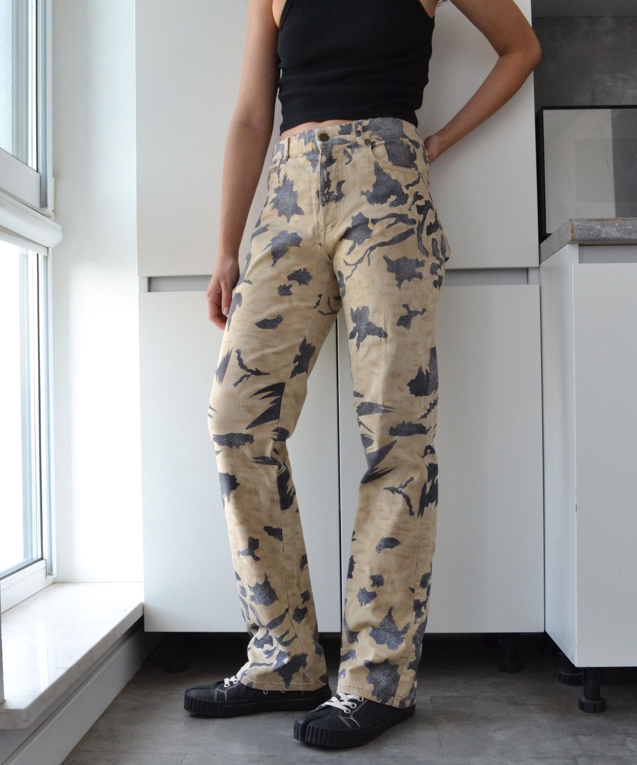Roberto Cavalli Roberto Cavalli Jeans Pants Print Camouflage Vintage 2001 Size US 32 / EU 48 - 15 Thumbnail
