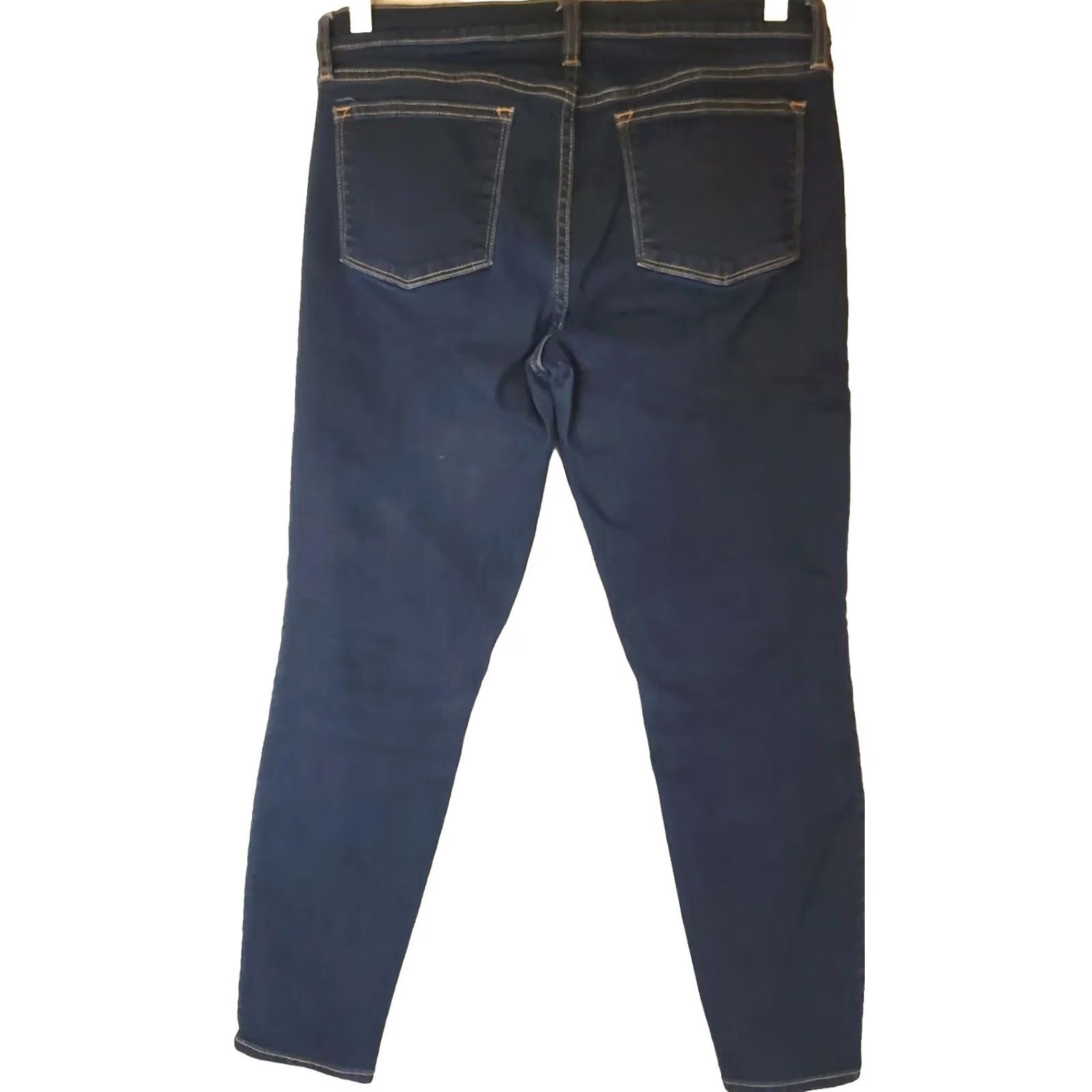 J.Crew J.CREW Women 29x26 Blue Stretch Denim Jeans Straight Ladies Regular Fit New Size 29" - 6 Thumbnail