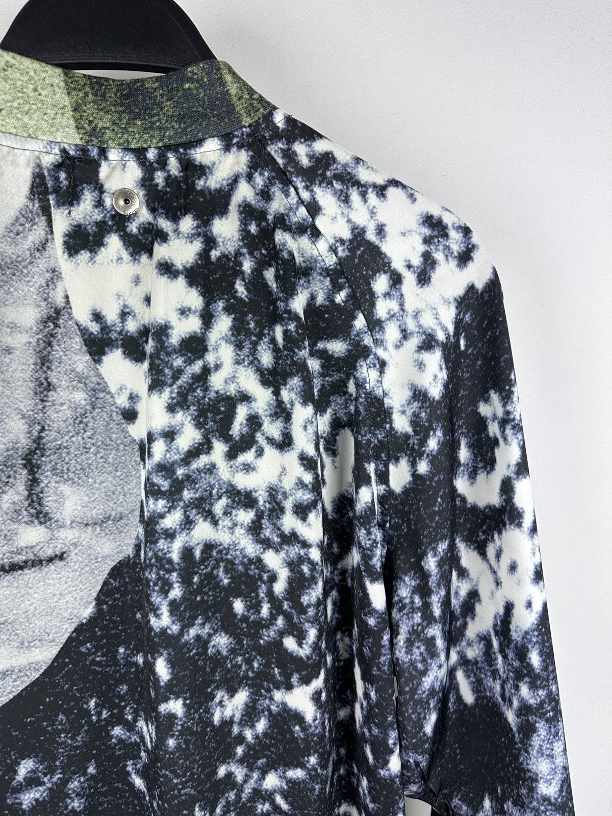 Diesel Diesel 3D Floral Print Track Light Bomber Jacket Size XS / US 0-2 / IT 36-38 - 17 Thumbnail