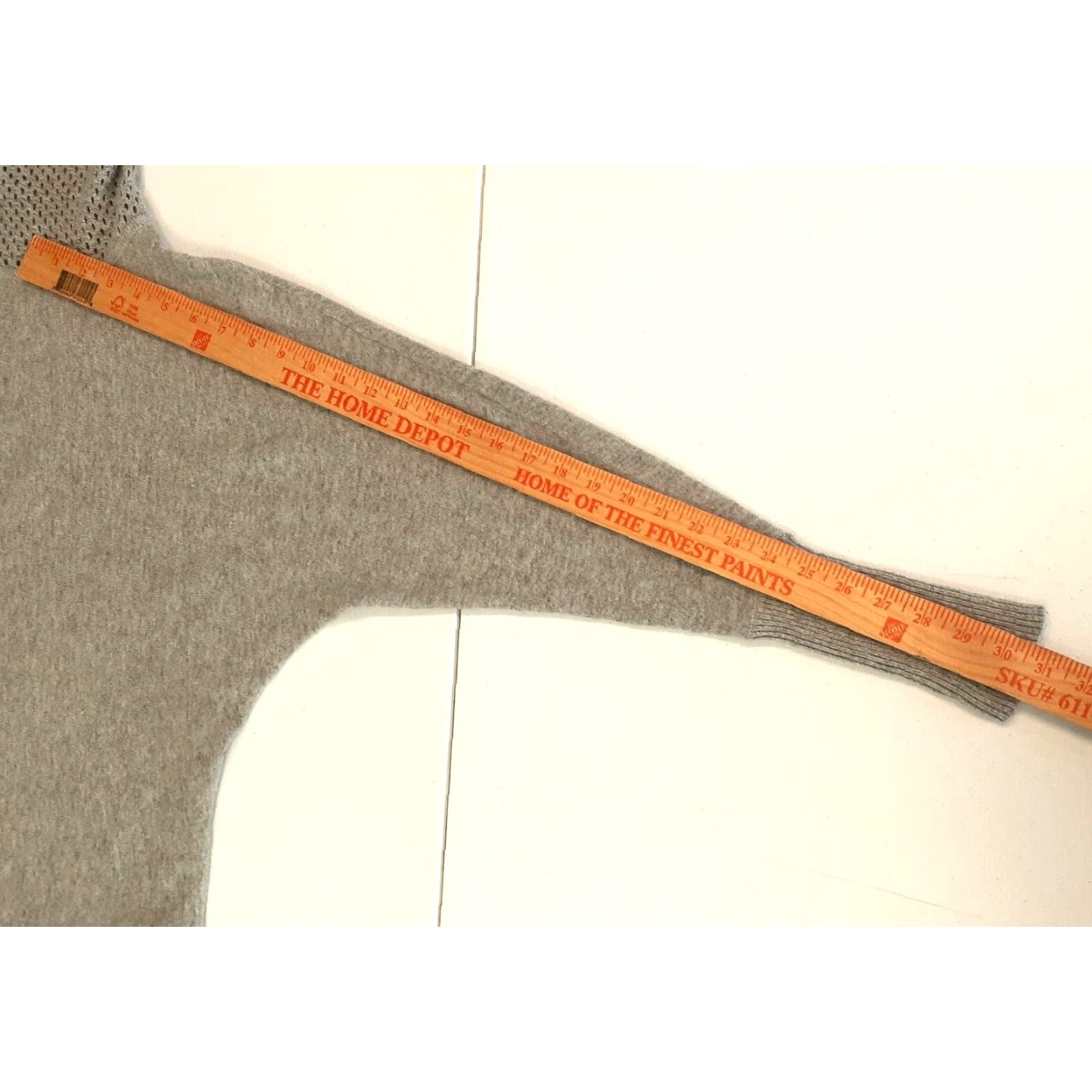 Buffalo David Bitton Buffalo David Bitton Sweater Womens XS Gray Angora Blend Long Sleeve Cowl Neck Size XS / US 0-2 / IT 36-38 - 6 Thumbnail