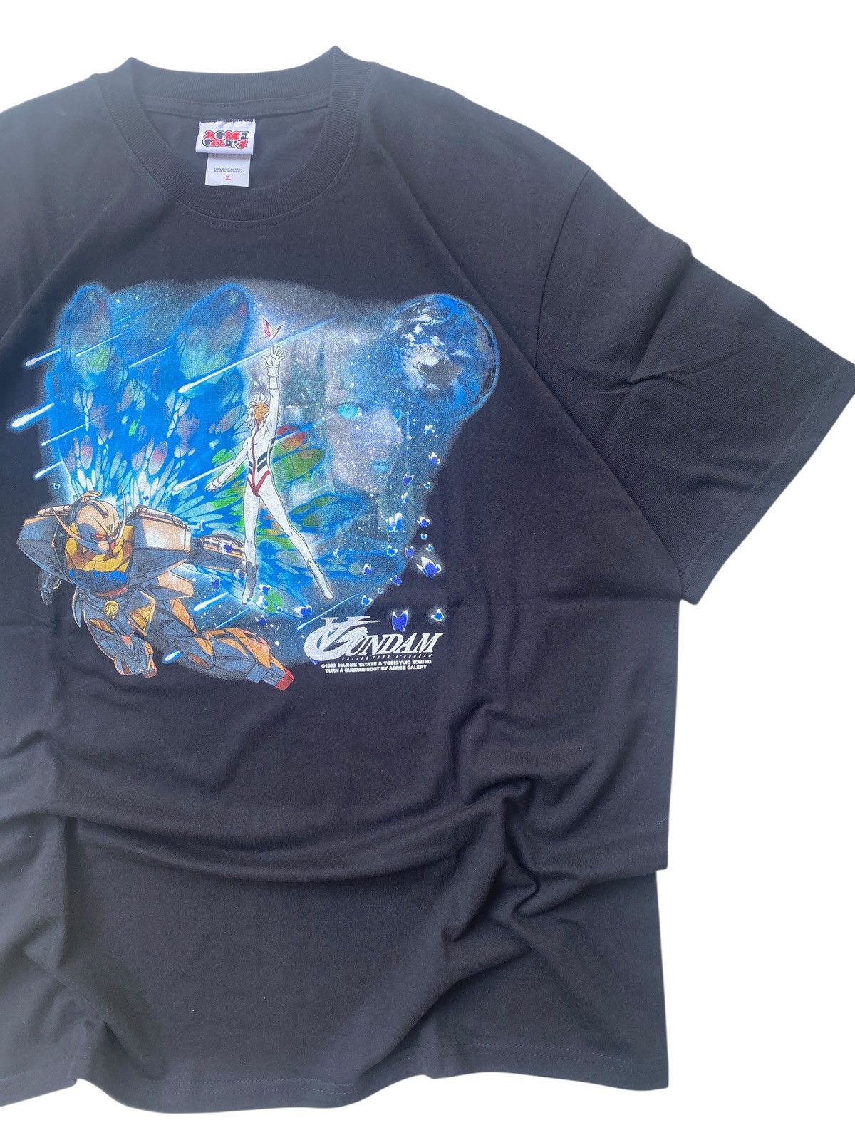 Japanese Brand Rare Turn A Gundam System 99 Double Sided Anime Graphic Tee Size US XL / EU 56 / 4 - 9 Thumbnail
