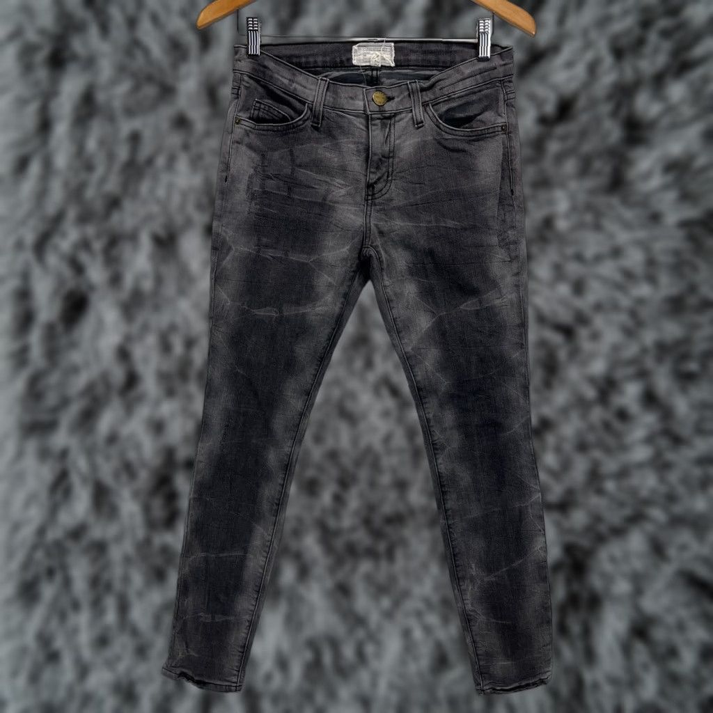 Vintage Womens Current/Elliott Tge Ankle Skinny Jeans Sz 27 GUC Gray Faded Size 27" / US 4 / IT 40 - 1 Thumbnail