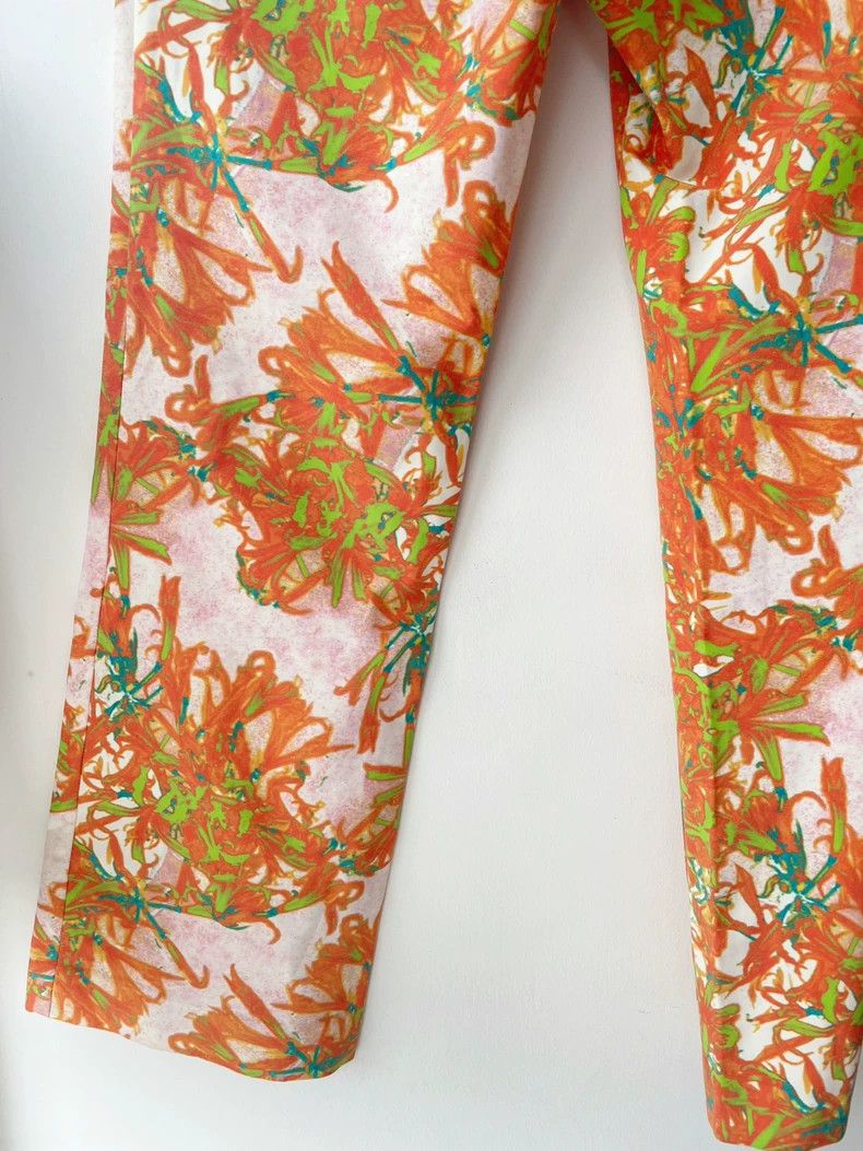 Issey Miyake ISSEY MIYAKE size l Main Line Japanese Flower Pants 2504-N Size US 30 / EU 46 - 8 Thumbnail