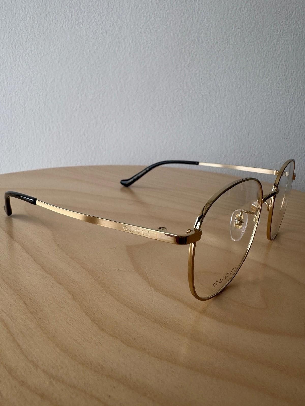 Gucci New Gucci eyewear glasses eyeglasses GG1469OA 001 gold Size ONE SIZE - 7 Thumbnail