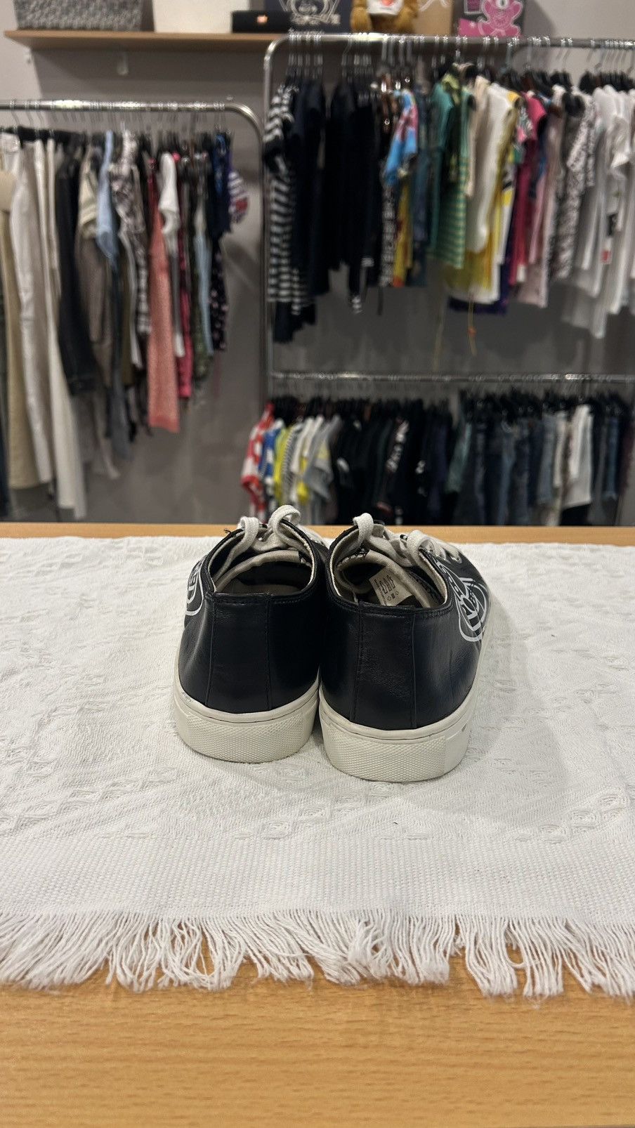 Vivienne Westwood Vivienne Westwood Leather Plimsoll Low Top 2.0 Size US 8 / EU 41 - 4 Thumbnail