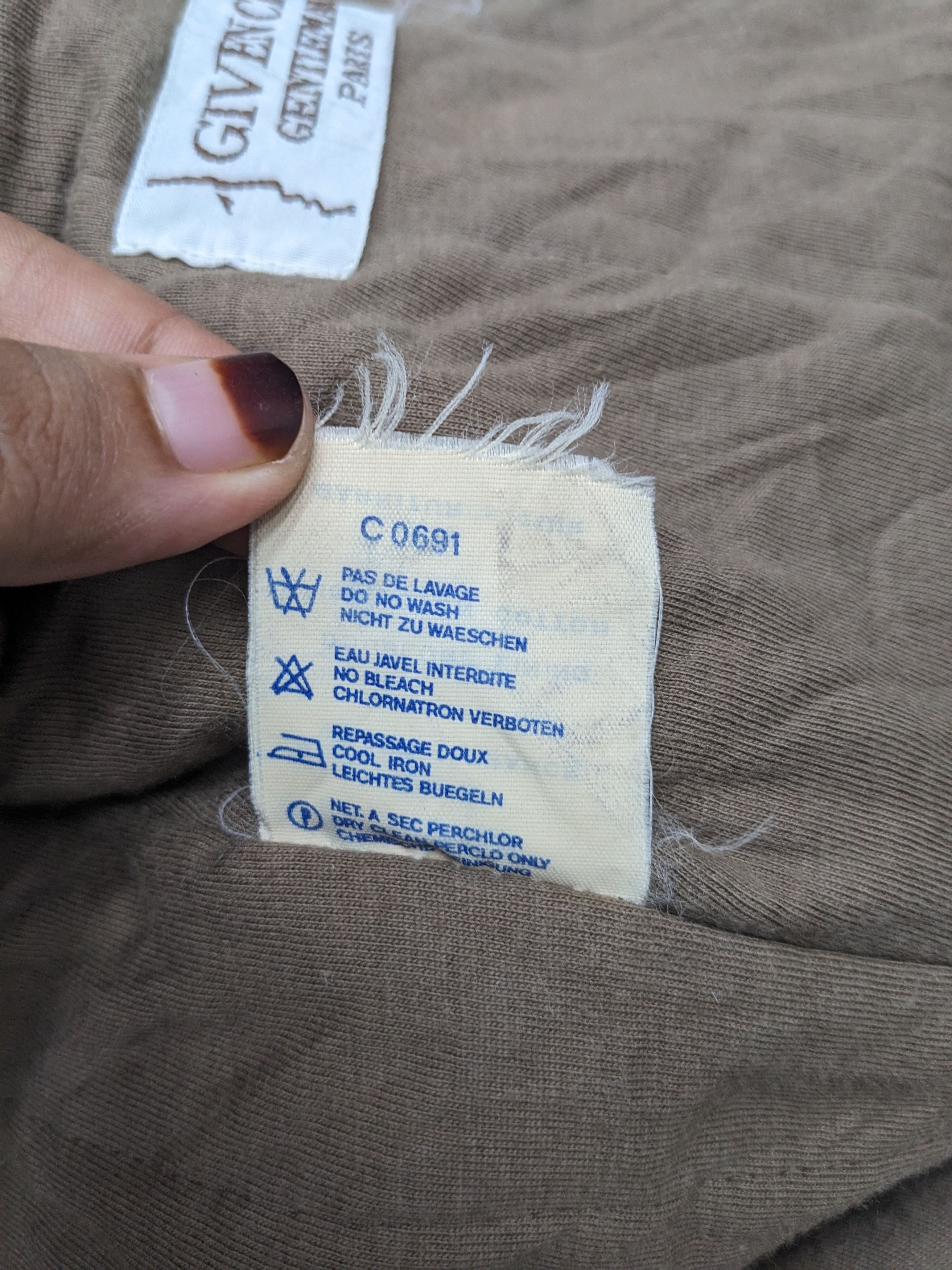 Givenchy GIVENCHY GENTLEMAN PARIS MADE IN FRANCE WOOL JACKET Size US M / EU 48-50 / 2 - 9 Thumbnail