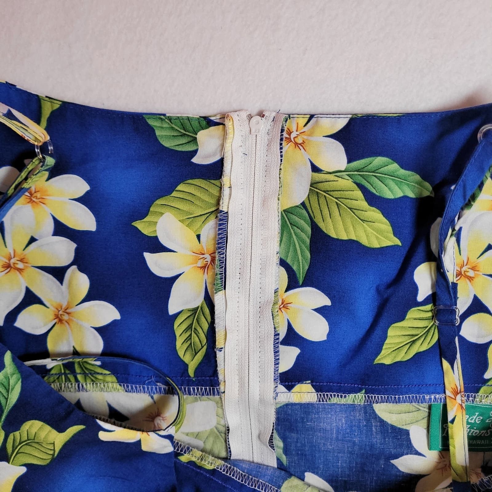 Other Vtg Jade Fashions Maxi Dress 3XL Sleeveless Hawaiian Floral Size 3XL / US 20-22 - 11 Thumbnail