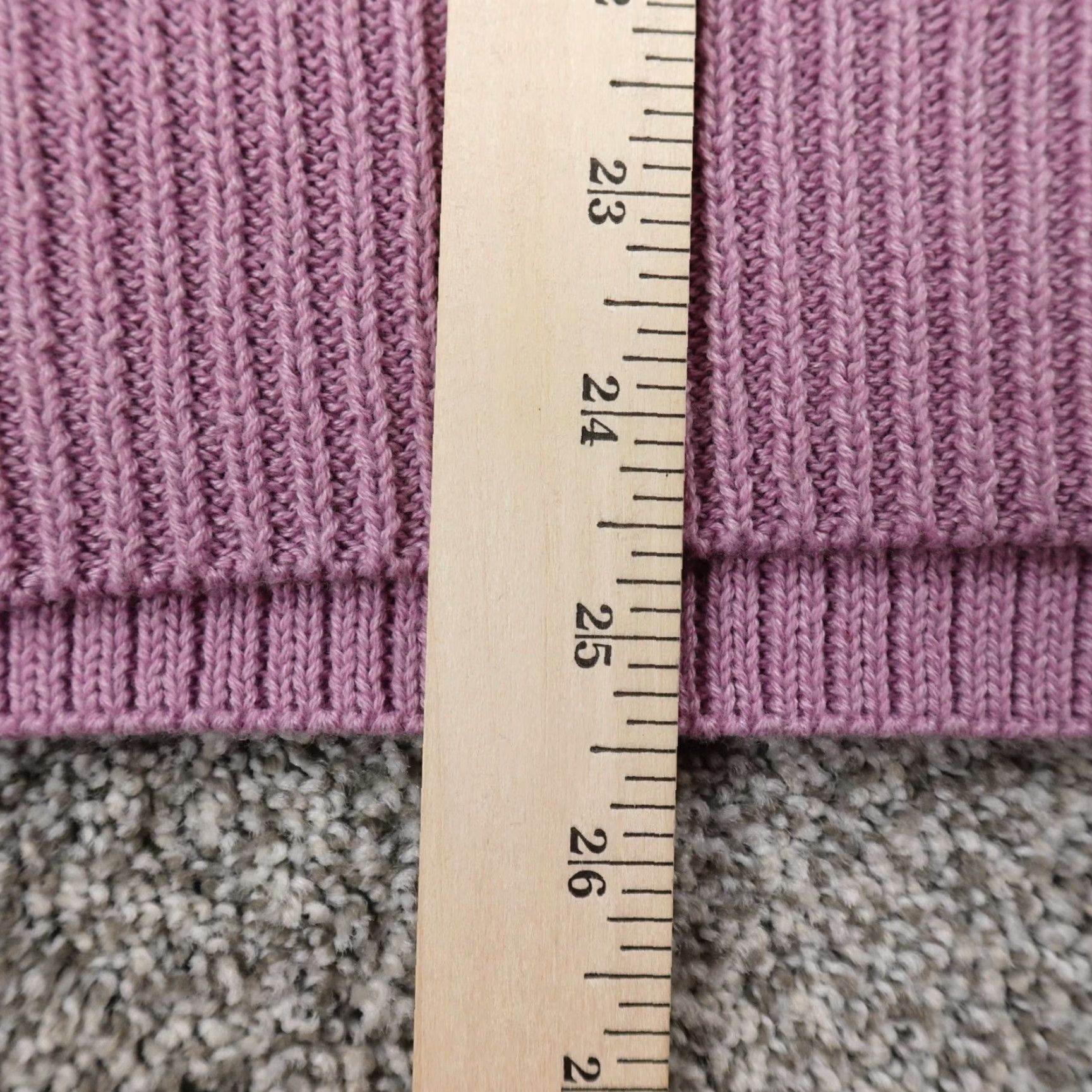 Gap Gap Sweater Women L Purple Chunky Knit Pullover Crewneck Shirt Casual Preppy Knit Sweatshirt Size L - Gap Size L / US 10 / IT 46 - 7 Thumbnail