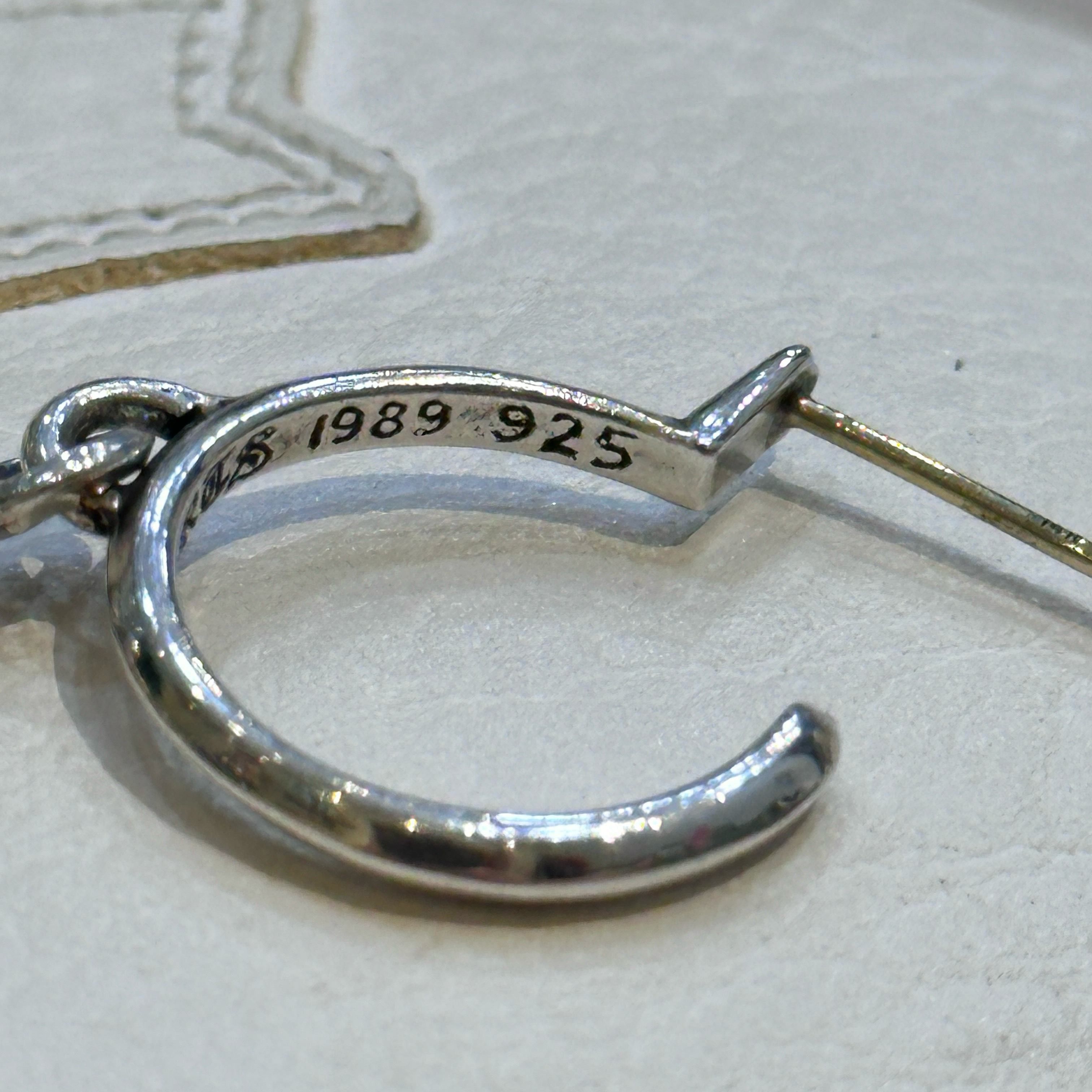 Chrome Hearts CHROME HEARTS Cross Hoop Earring Size ONE SIZE - 11 Thumbnail
