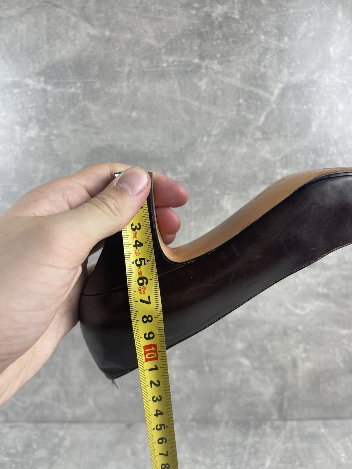 Salvatore Ferragamo Salvatore Ferragamo Brown Dress / Couture Leather Shoes Size US 7.5 / IT 37.5 - 10 Thumbnail