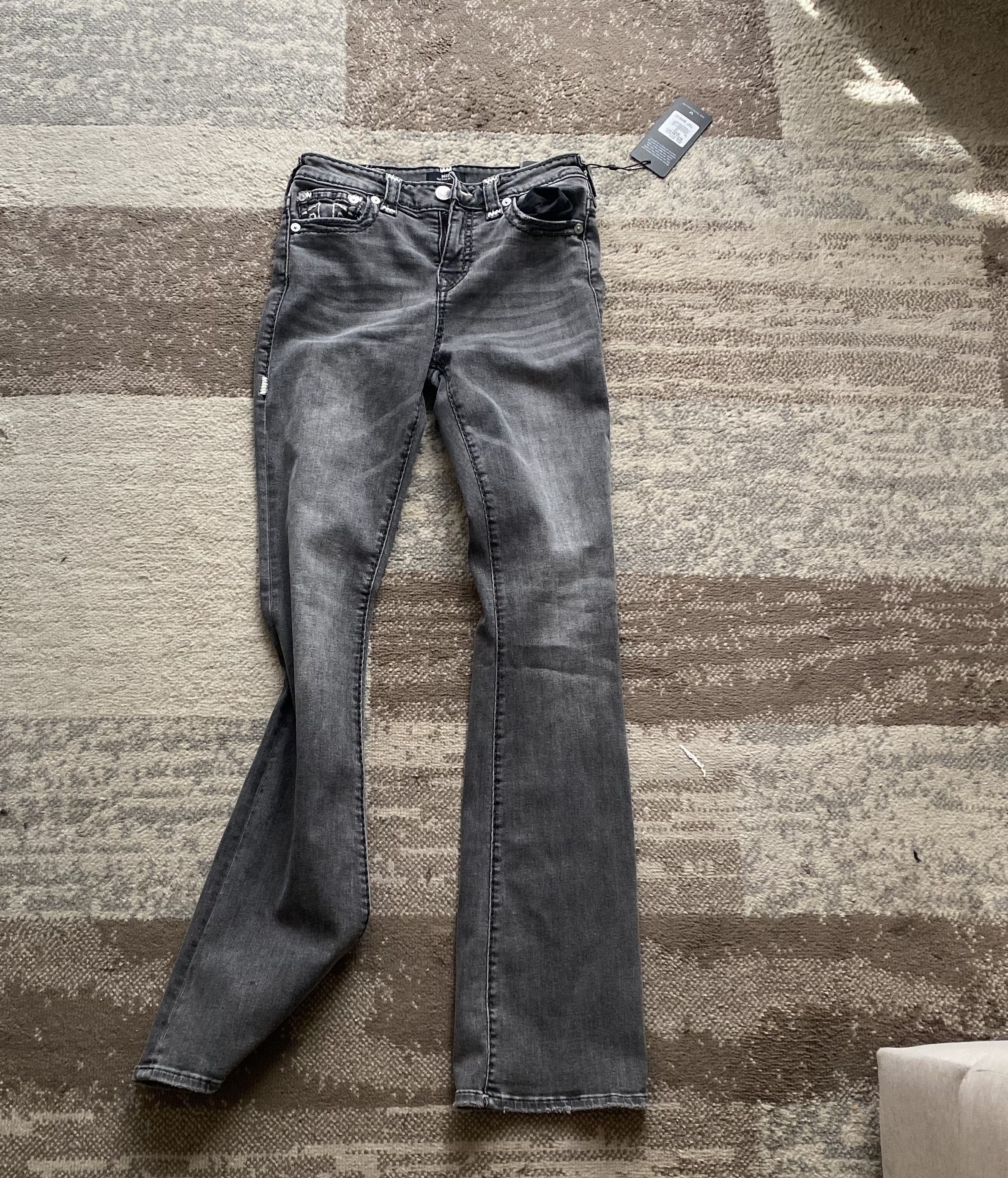 True Religion Becca Mid Rise bootcut ($📦 on depop) Size 28" / US 6 / IT 42 - 1 Thumbnail