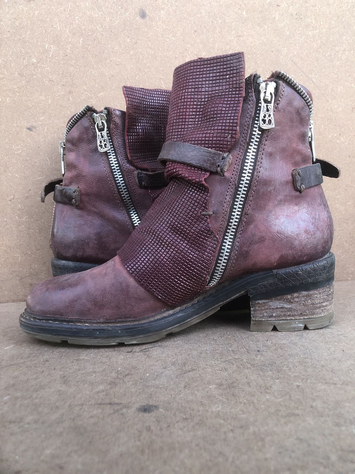 A.S.98 A.S 98 Calfskin Leather Women’s Boots Size 36 Size US 6 / IT 36 - 6 Thumbnail