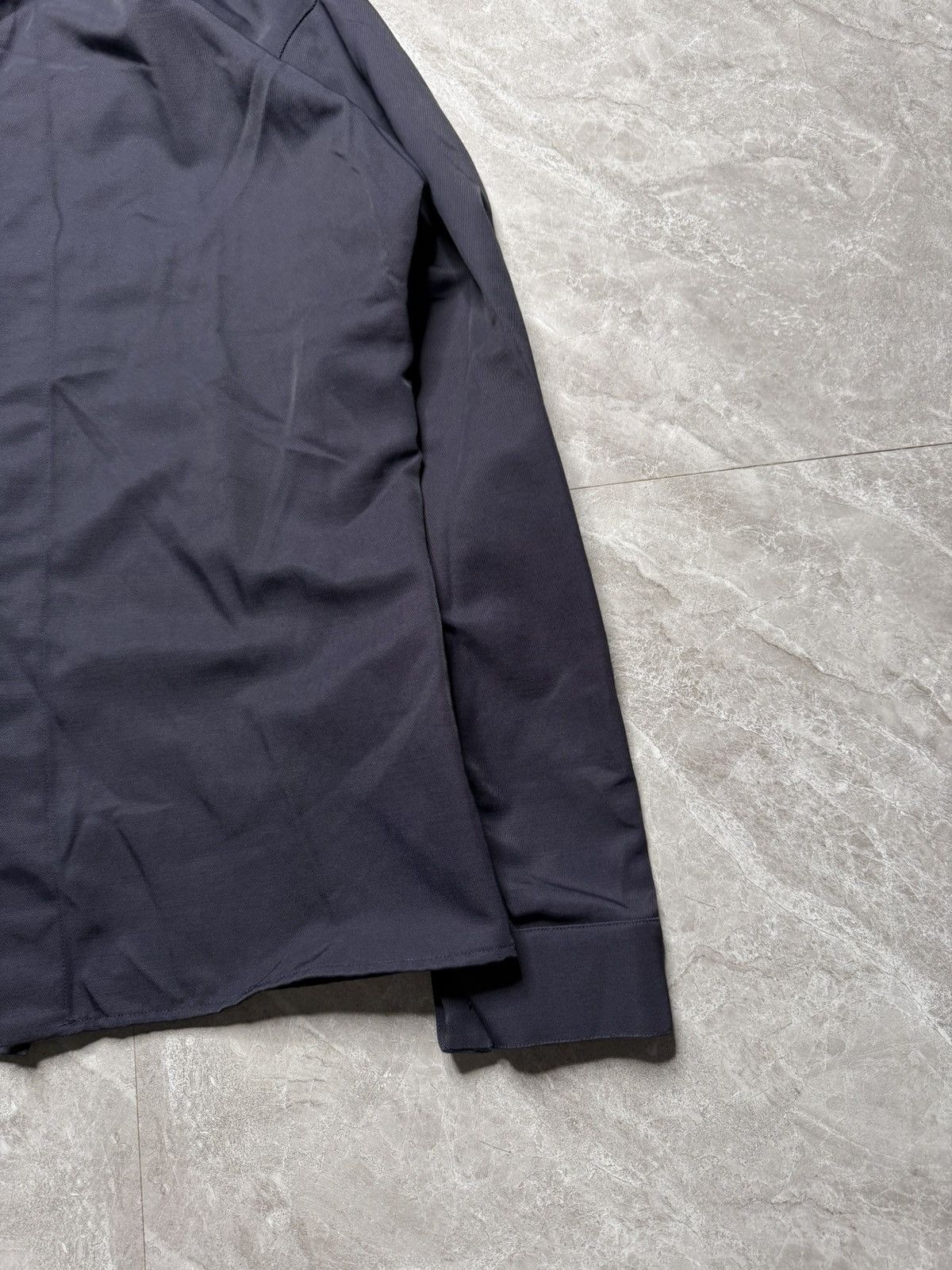 Miu Miu Miu miu x Prada Hidden Buttons High neck shirt Wool Nyln Size US M / EU 48-50 / 2 - 2 Thumbnail