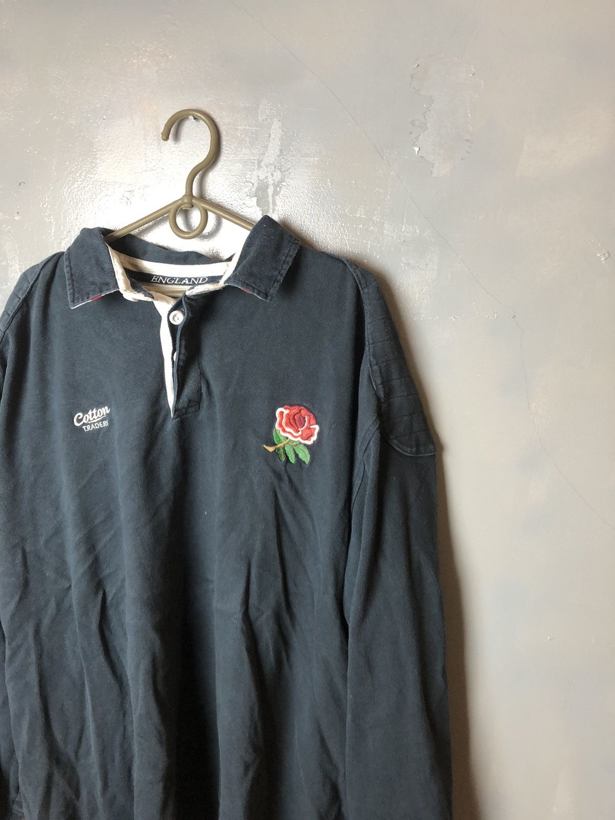 Vintage Vintage men’s rugby jersey England Cotton size 3xl Size US XXL / EU 58 / 5 - 2 Thumbnail