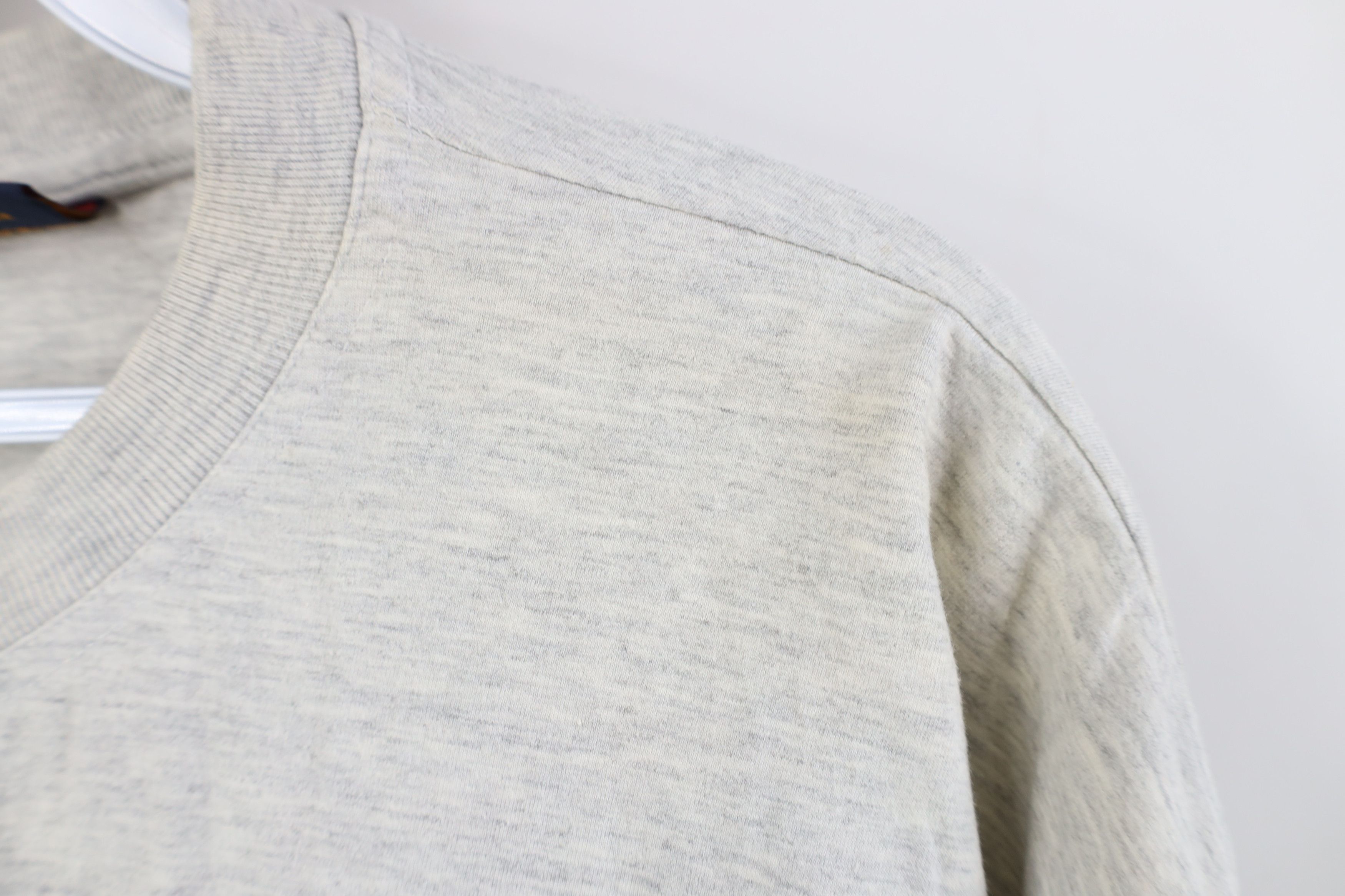 Vintage Vintage 90s Streetwear Short Sleeve T-Shirt Heather Gray Size US XL / EU 56 / 4 - 8 Thumbnail