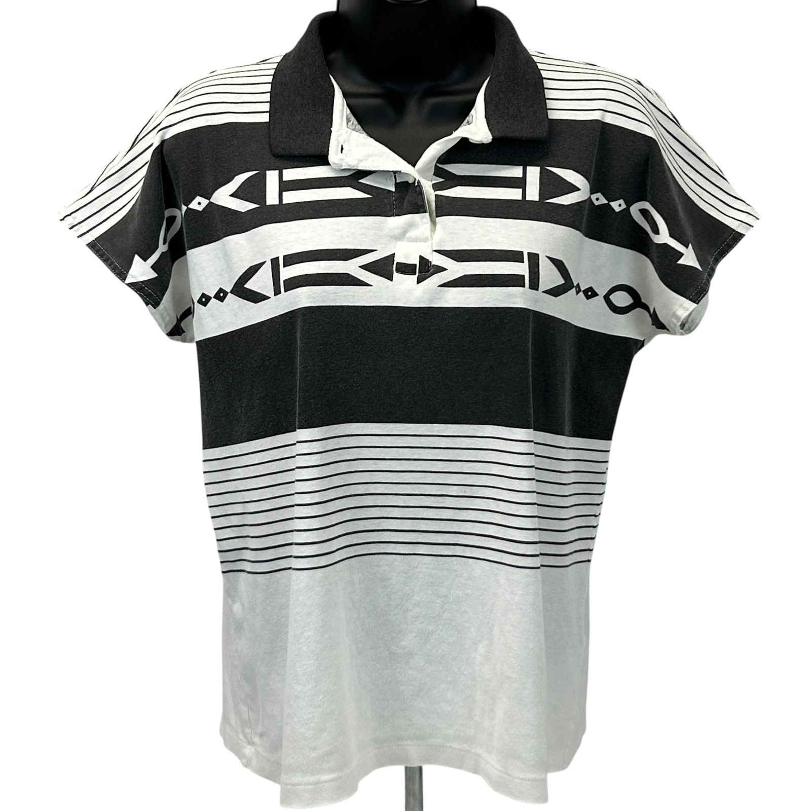 Vintage Vintage 90s Head Sportswear Polo Shirt White Tennis Womens L Size L / US 10 / IT 46 - 1 Thumbnail