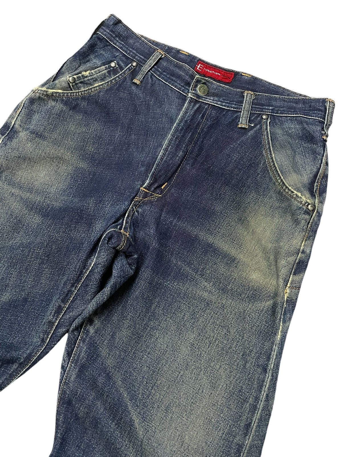 Edwin × Hysteric Glamour Vintage Edwin E Function Spiral Cut Loose Jeans Size US 30 / EU 46 - 3 Thumbnail