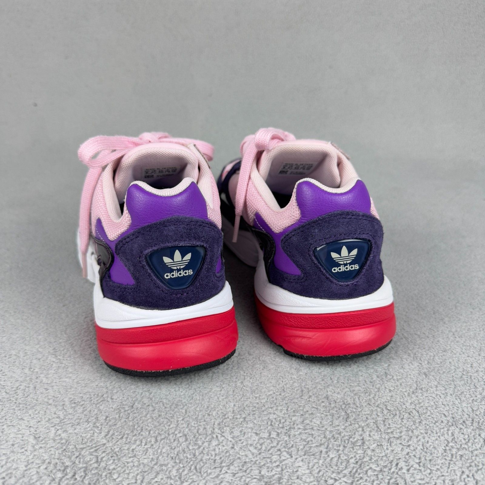 Adidas Adidas Falcon Pink Purple Navy Chunky Dad Sneaker Size US 8 / IT 38 - 11 Thumbnail
