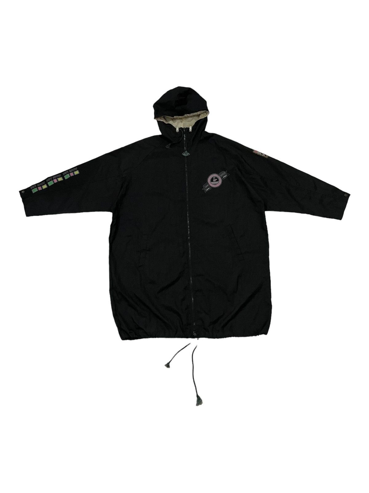 Japanese Brand Rare🔥Y2k Japan Orange Gal Baggy Ski Surf Nylon Jacket Size US XL / EU 56 / 4 - 2 Thumbnail