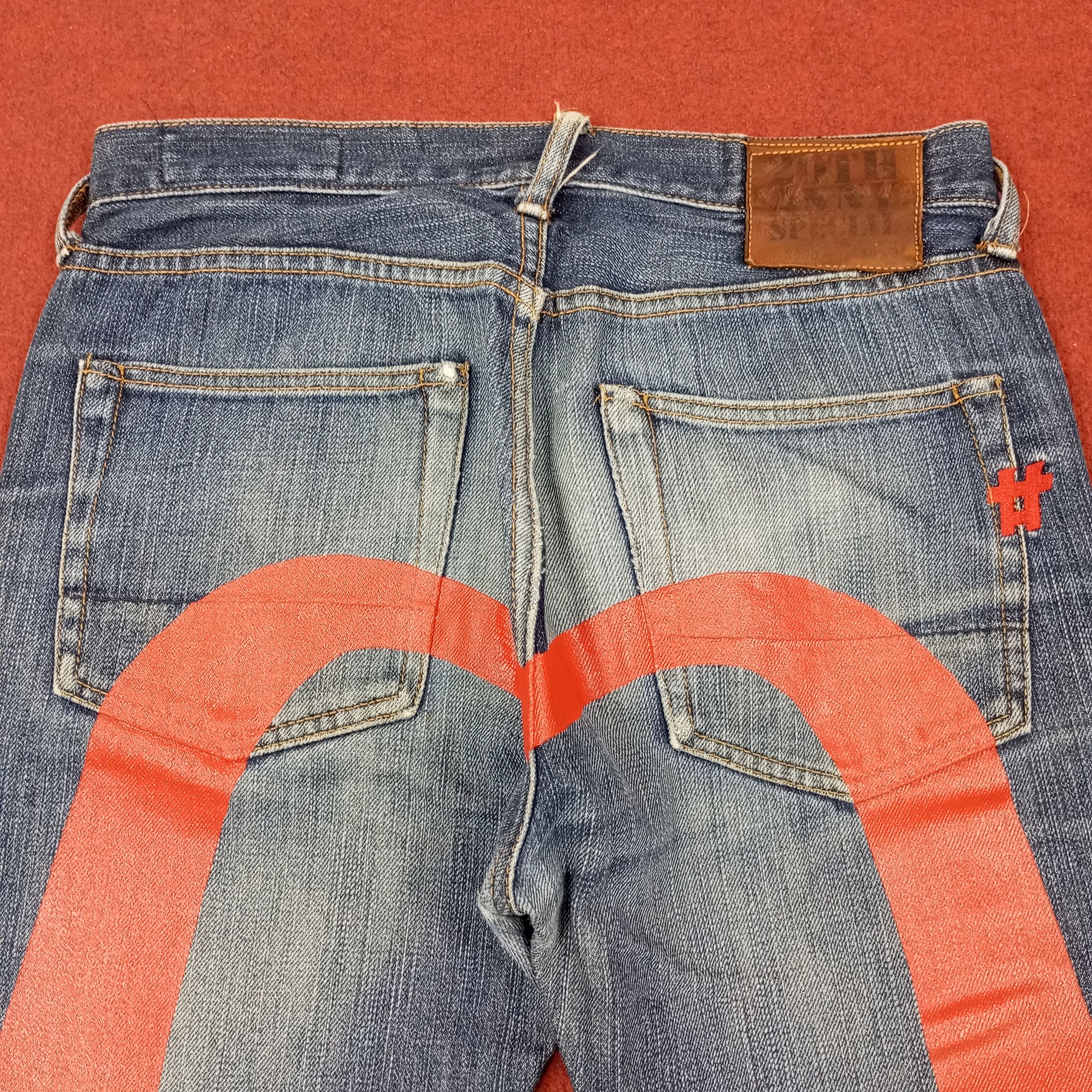 Evisu Evisu Japanese Brand Custom Daicock Jeans c235n29 Size US 29 - 2 Thumbnail