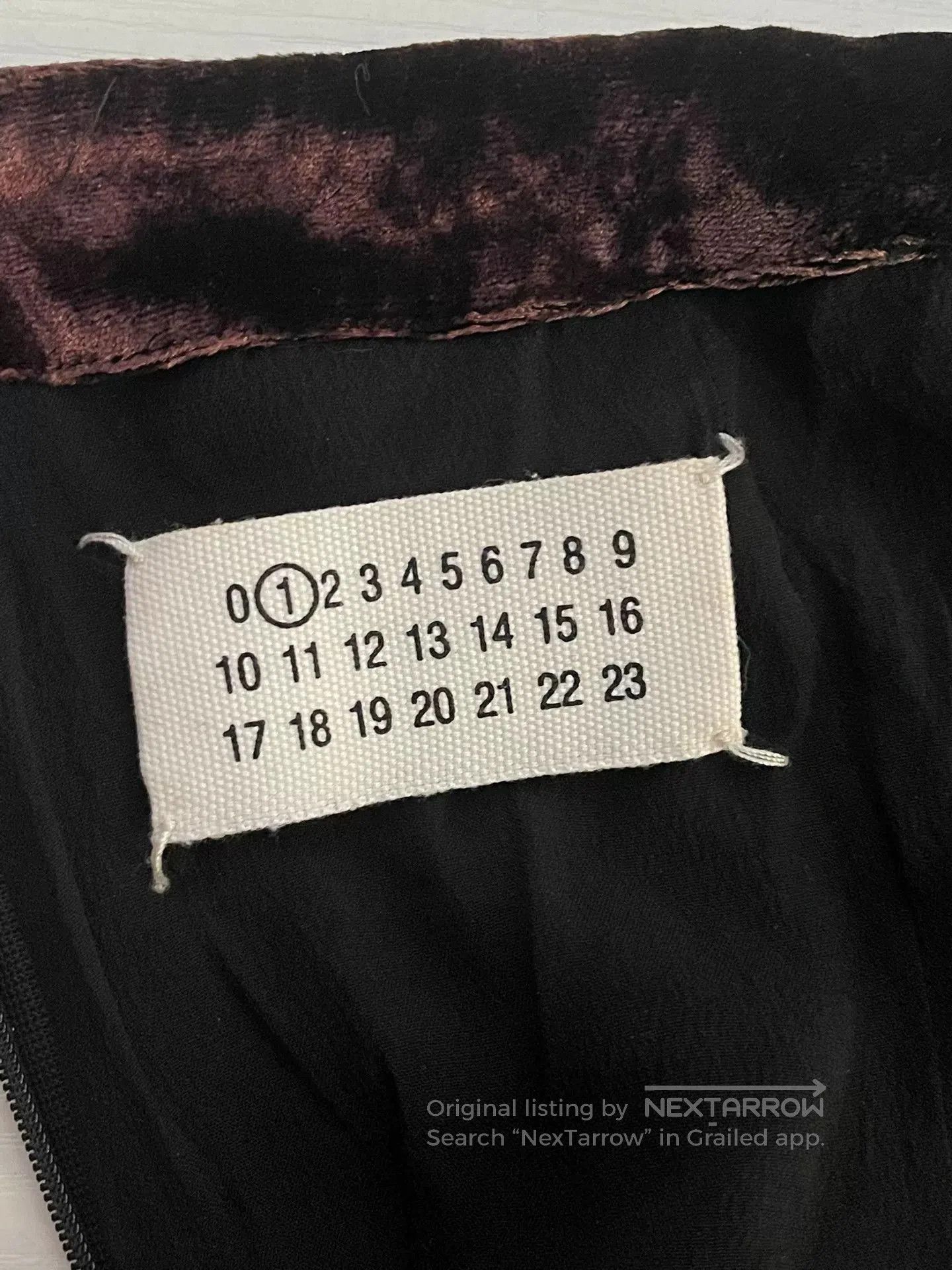 Maison Margiela Maison Martin Margiela Velvet Skirt. Size 39" - 7 Thumbnail