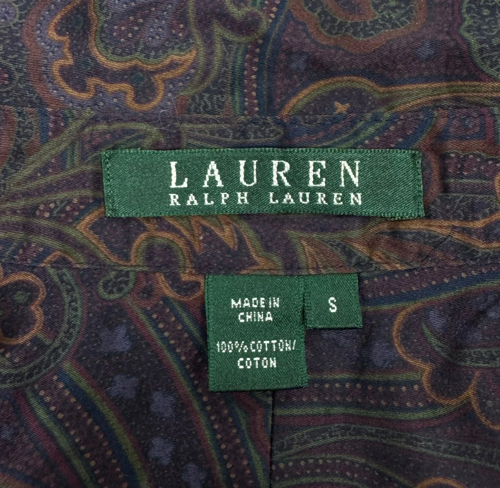 Lauren Ralph Lauren Lauren Ralph Lauren Paisley Printed Shirt size S Size S / US 4 / IT 40 - 9 Thumbnail