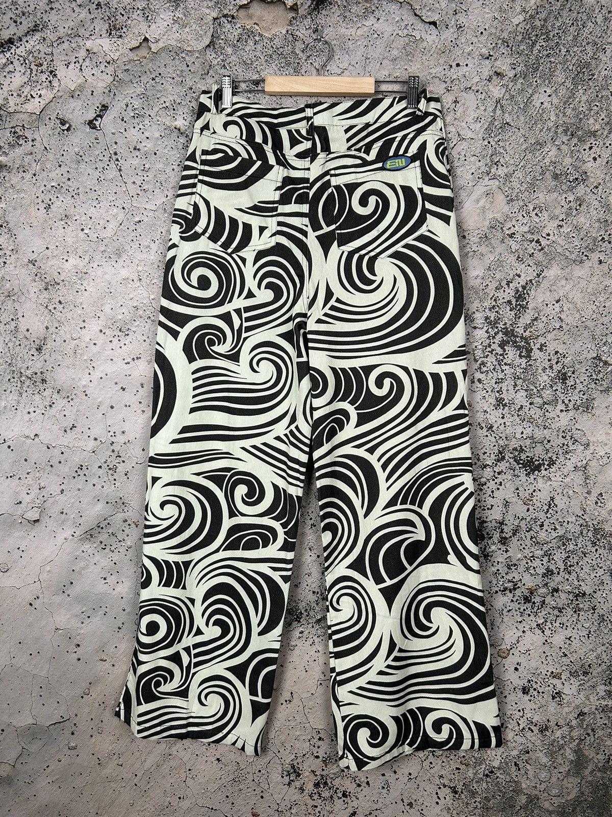 Vintage Endless Nights Avantgarde Baggy Pants Alternative Skate Rock Size US 32 / EU 48 - 4 Thumbnail