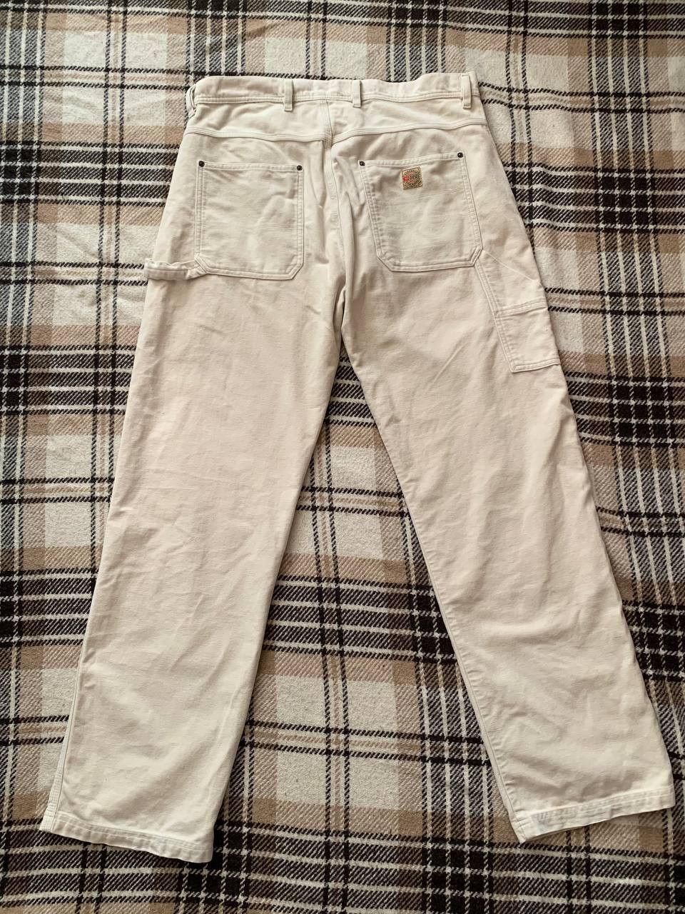 Diesel Vintage Diesel Carpenter Pants Off-White W34 Workwear Size US 34 / EU 50 - 2 Thumbnail