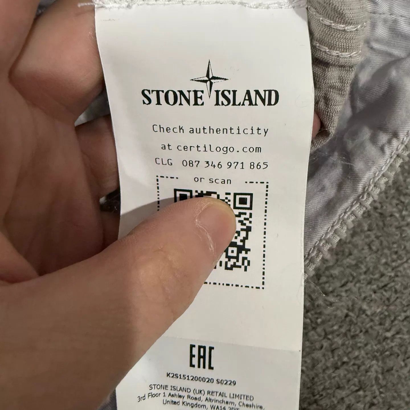 Stone Island Stone Island FW25 Corduroy Pearl Gray 3XL NWT Size US XXL / EU 58 / 5 - 4 Thumbnail