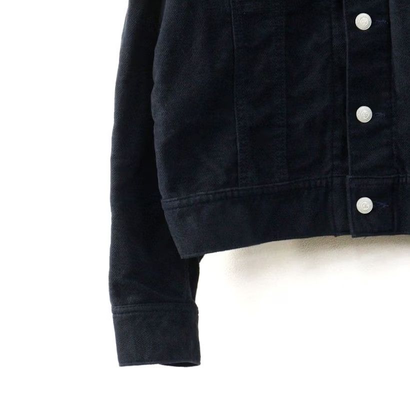 Vintage VINTAGE 45R 45rpm Cotton Jacket Size 2 Black Jacket Mens Size XS / US 0-2 / IT 36-38 - 4 Thumbnail