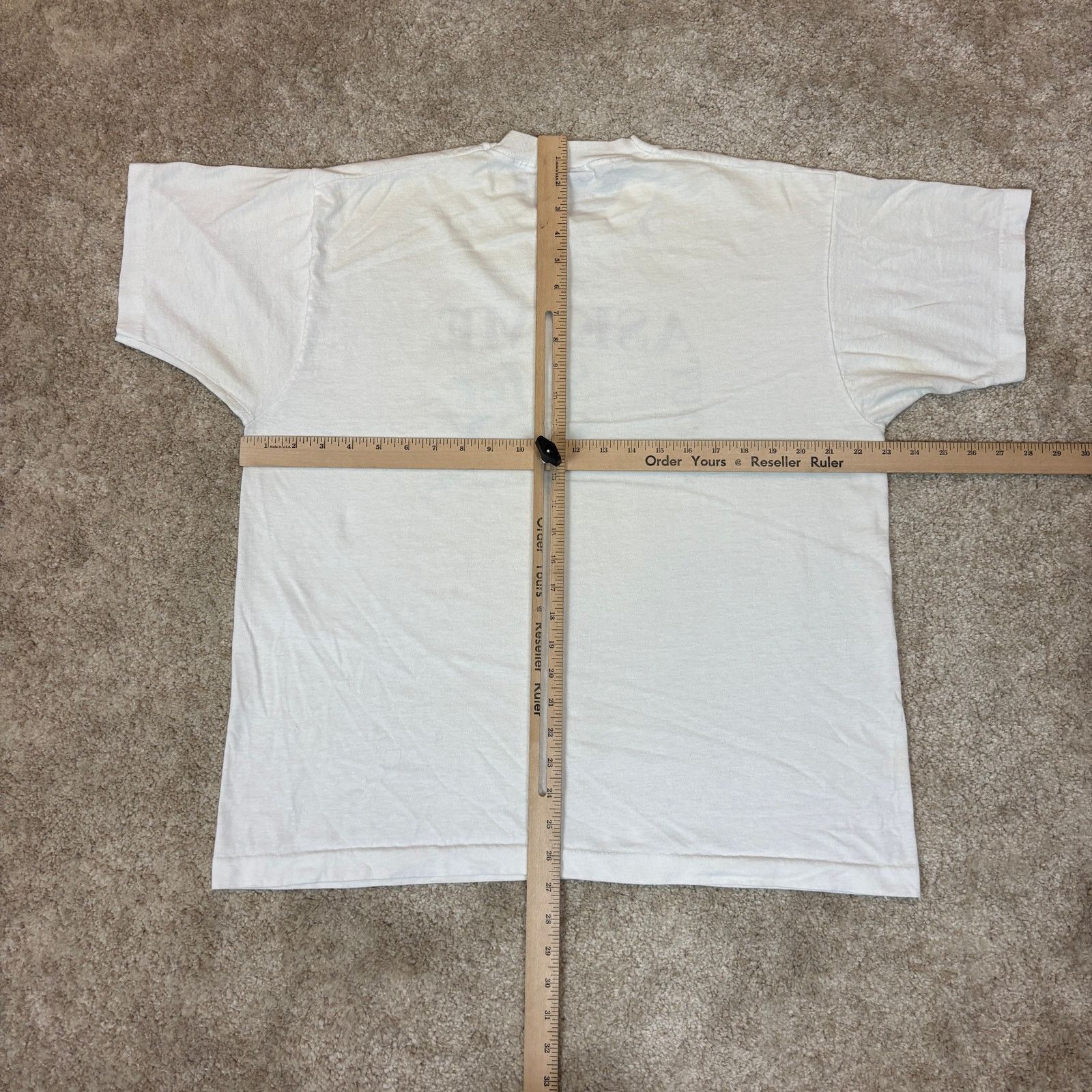 Fruit Of The Loom × Vintage Vintage 90s Ask Me About Safer Sex Single Stitch Shirt XL Size US XL / EU 56 / 4 - 5 Thumbnail
