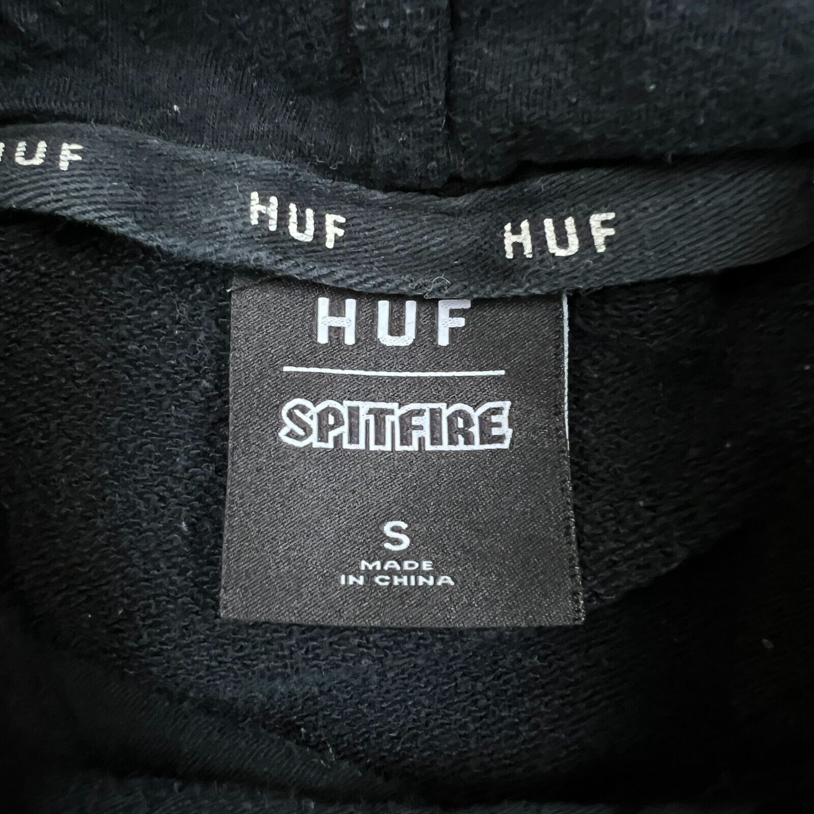 Huf × Spitfire HUF x Spitfire Hoodie Small AOP Skateboard Thrashed Hooded Size US S / EU 44-46 / 1 - 6 Thumbnail
