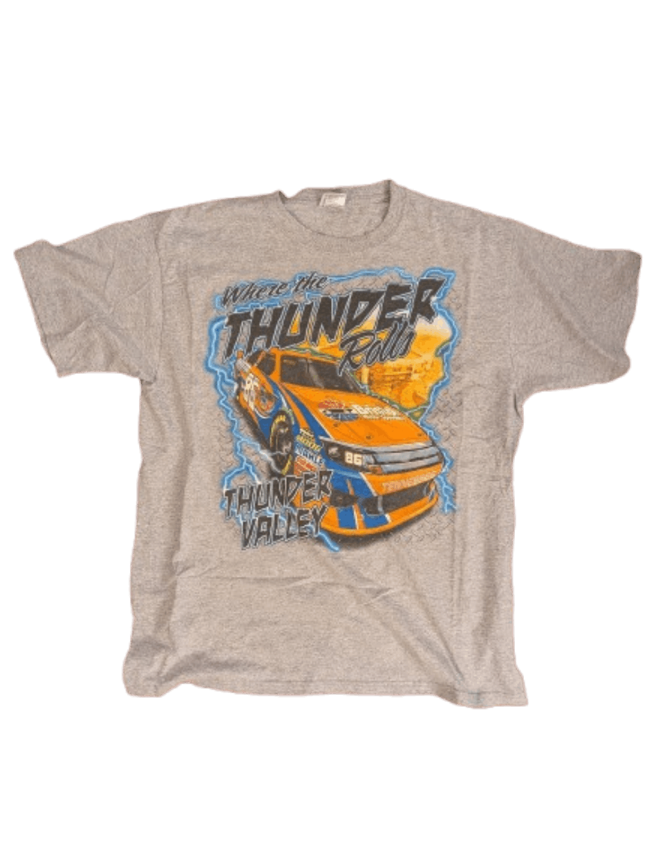 Vintage Vintage NASCAR “Where the Thunder Rolls” T-Shirt Size US XL / EU 56 / 4 - 1 Thumbnail