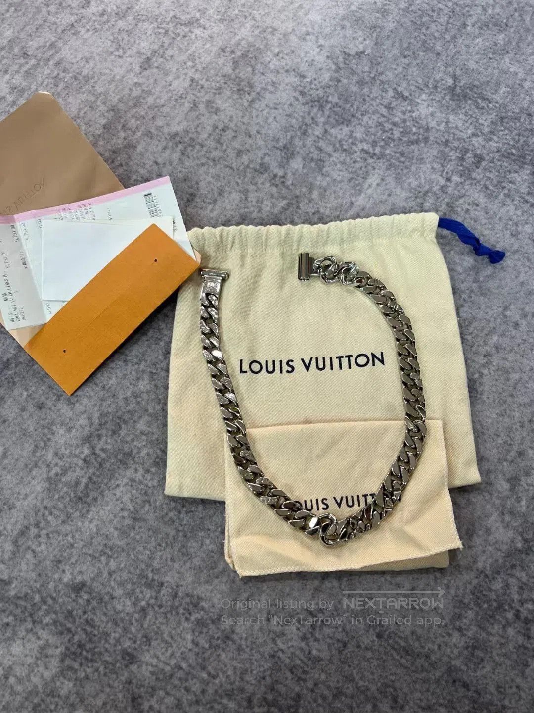 Louis Vuitton Cuban Link Chain|