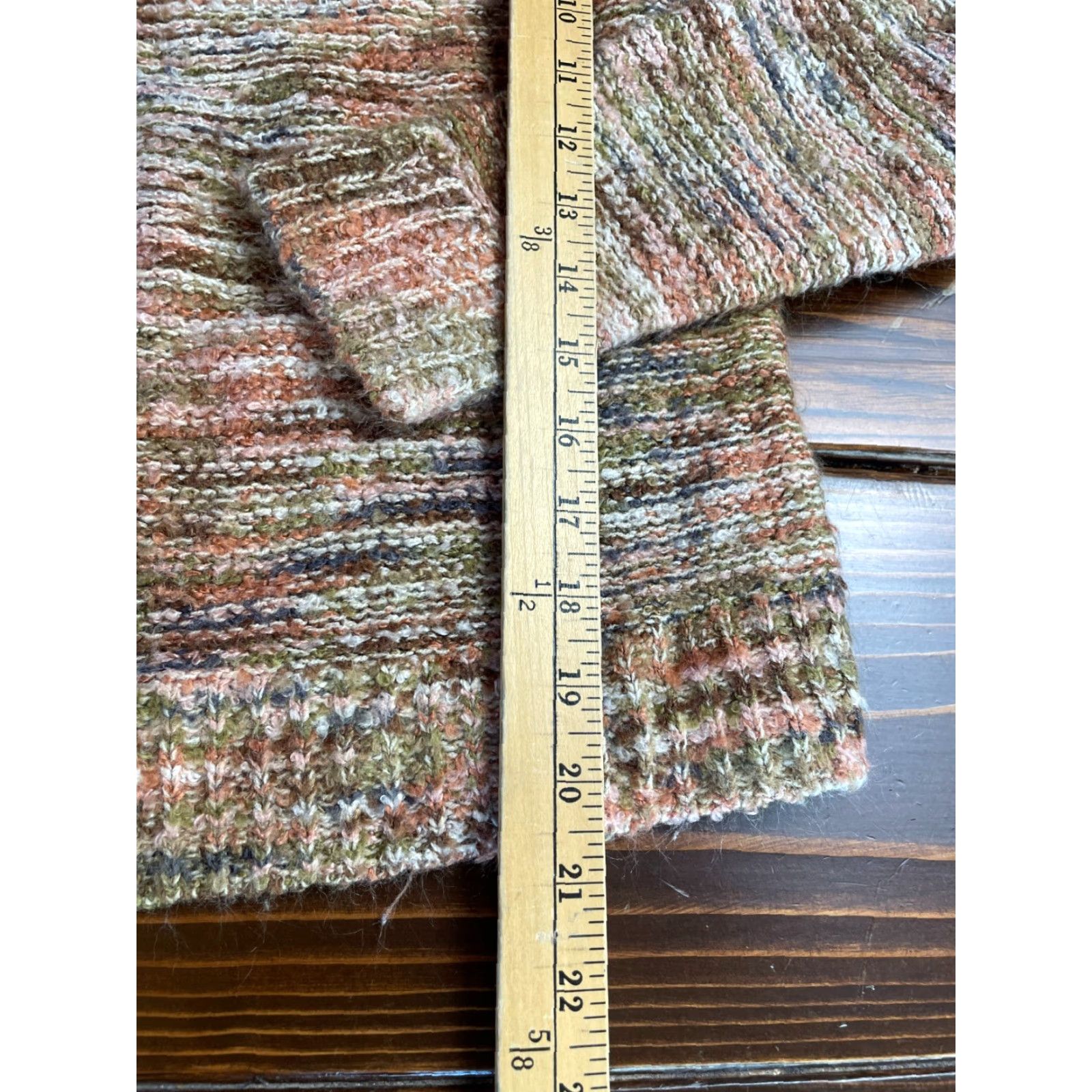 Vintage Peyton Primrose Sweater Women's Medium Neutrals Pullover Long Sleeve Ribbed Size M / US 6-8 / IT 42-44 - 6 Thumbnail