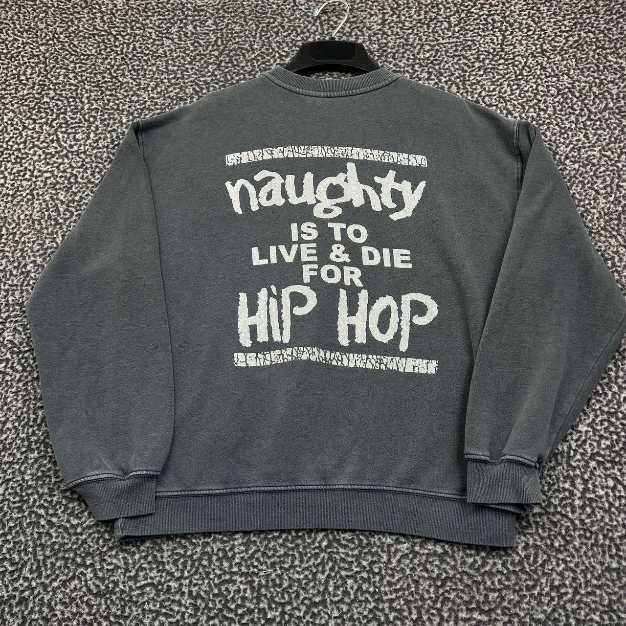 Other Naughty by Nature Sweatshirt Men Fleece Pullover Y2k L Size US L / EU 52-54 / 3 - 2 Thumbnail