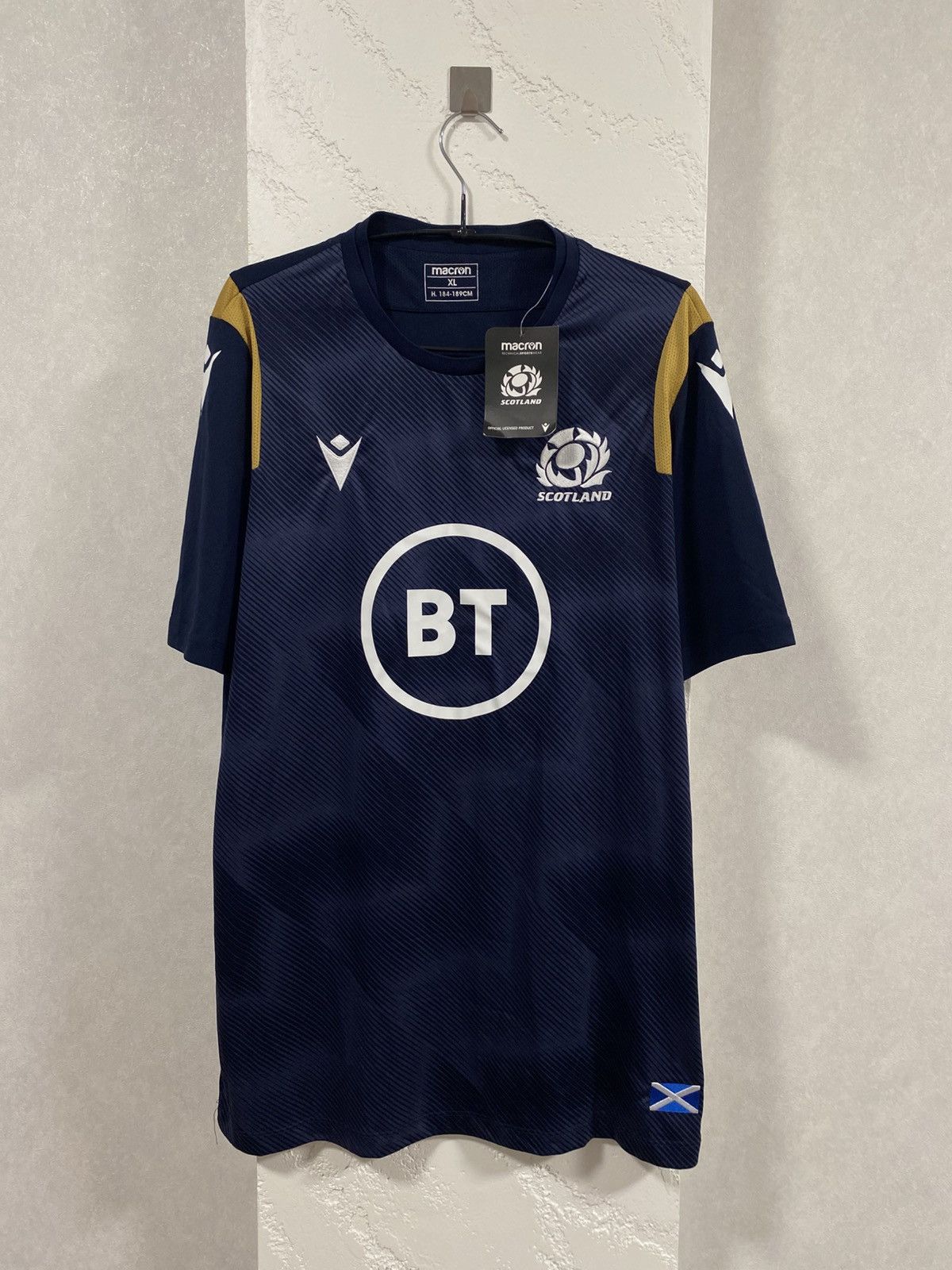 Macron Macron Scotland 2020-21 Rugby Home Jersey Size: XL New Size US XL / EU 56 / 4 - 1 Thumbnail