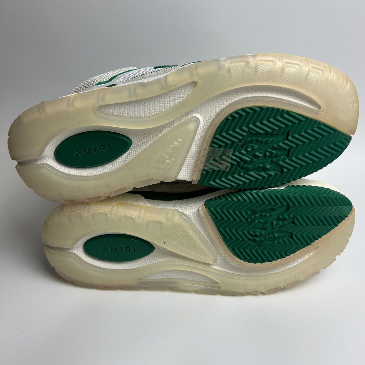 Amiri *NEW* Amiri MA-1 Green / White Size US 10 / EU 43 - 6 Thumbnail