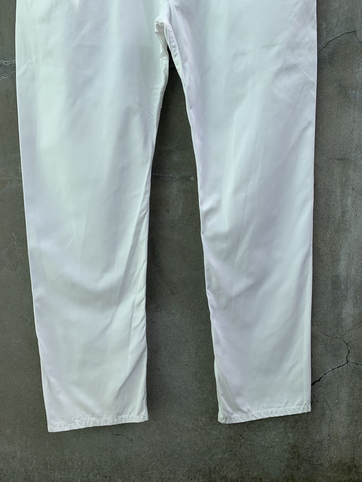 Junya Watanabe Cinch Back White Trousers Size US 30 / EU 46 - 3 Thumbnail